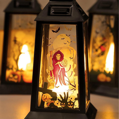 Linternas LED Halloween decorativas – Set de 3 figuras