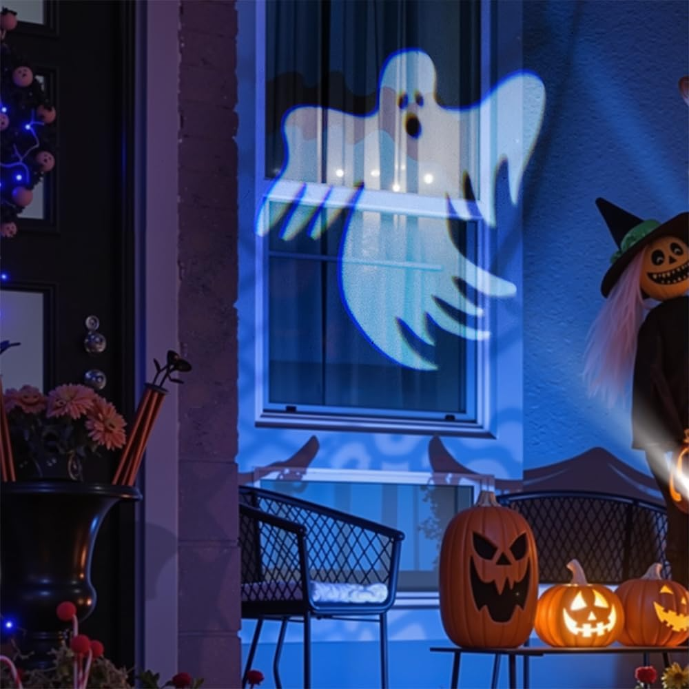 Proyector de decoración Halloween exterior