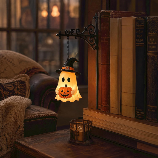 Linterna LED decorativa para estantería – Luz vintage rincón de lectura