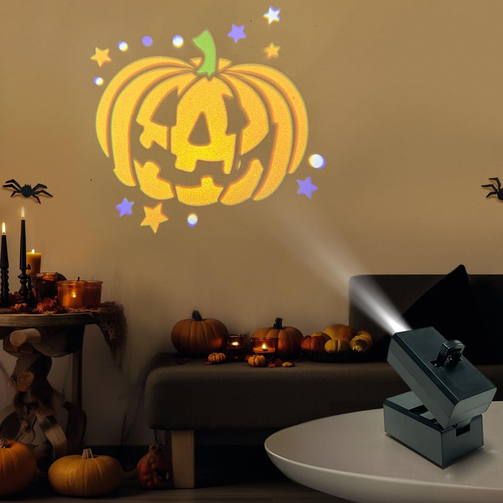 Proyector de decoración Halloween exterior
