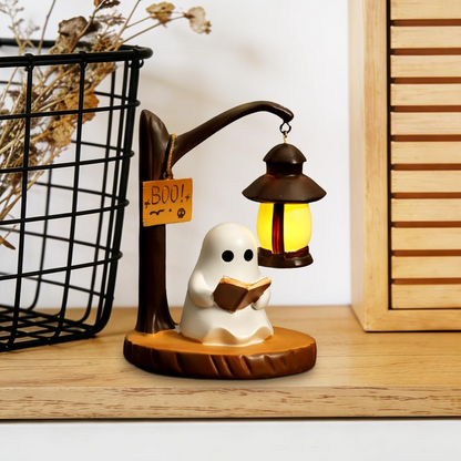 Lámpara de lectura fantasma en resina – Luz nocturna decorativa